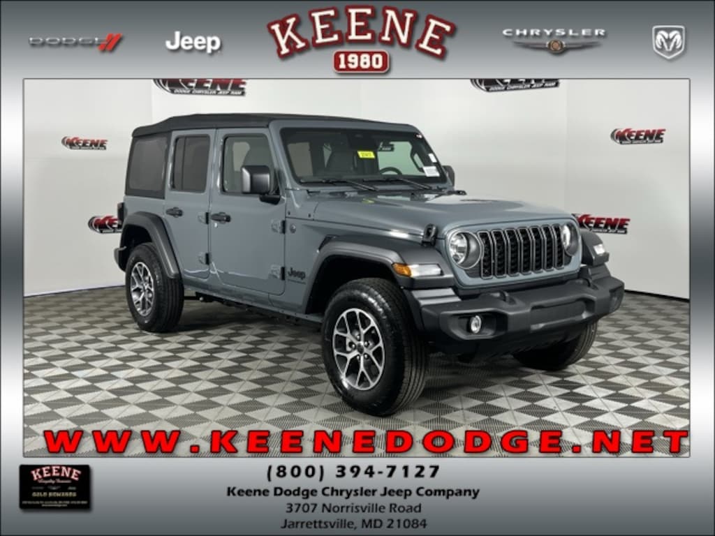 New 2026 Jeep Wrangler 4-DOOR SPORT S Sport Utility