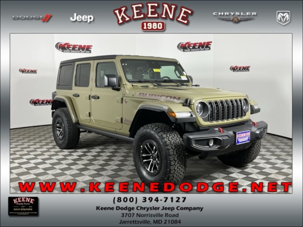 New 2026 Jeep Wrangler 4-DOOR RUBICON Sport Utility