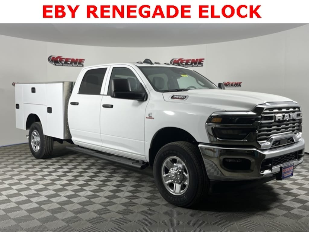 New 2025 Ram 3500 TRADESMAN CREW CAB 4X4 8' BOX Pickup