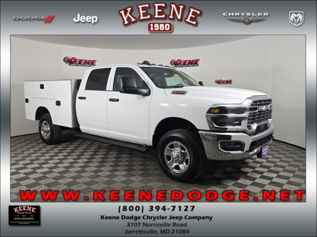 New 2025 Ram 2500 TRADESMAN CREW CAB 4X4 8' BOX Pickup