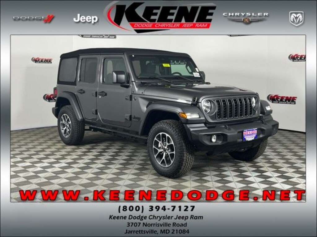 New 2025 Jeep Wrangler 4-DOOR SPORT S Sport Utility