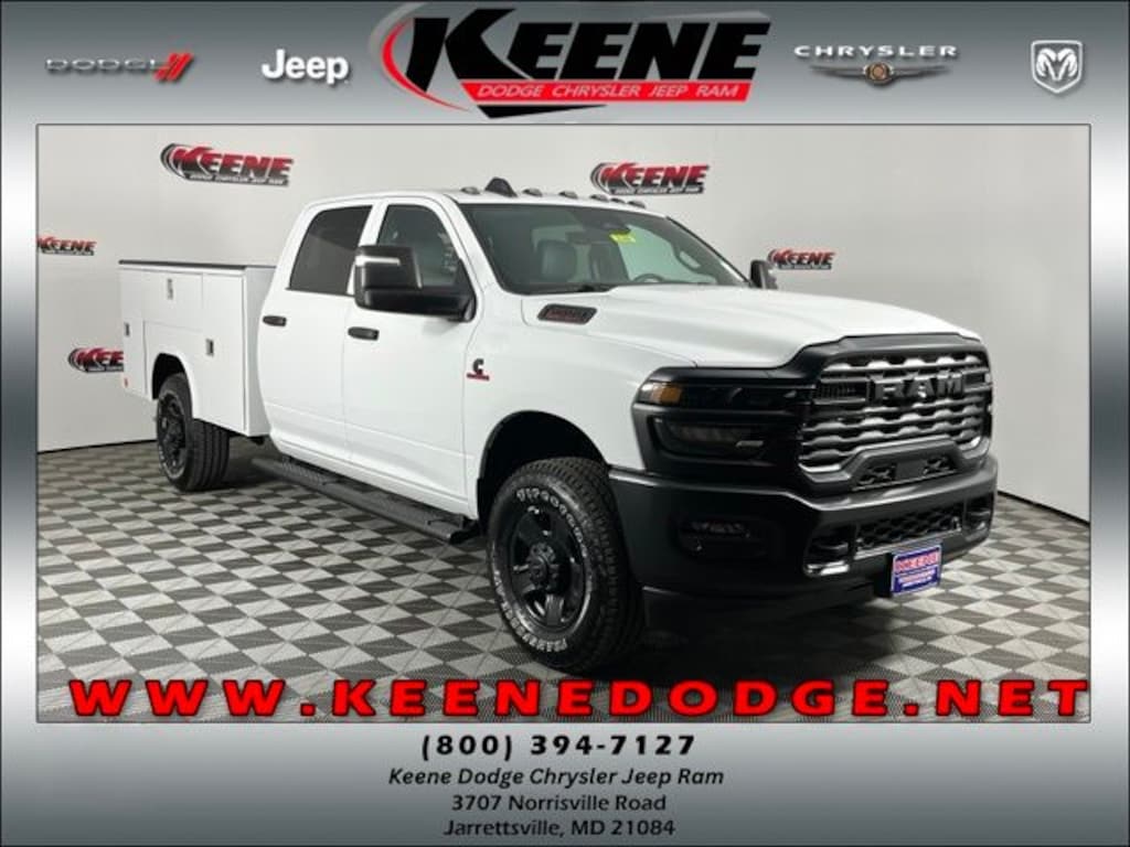 New 2026 Ram 3500 TRADESMAN CREW CAB 4X4 8' BOX Pickup