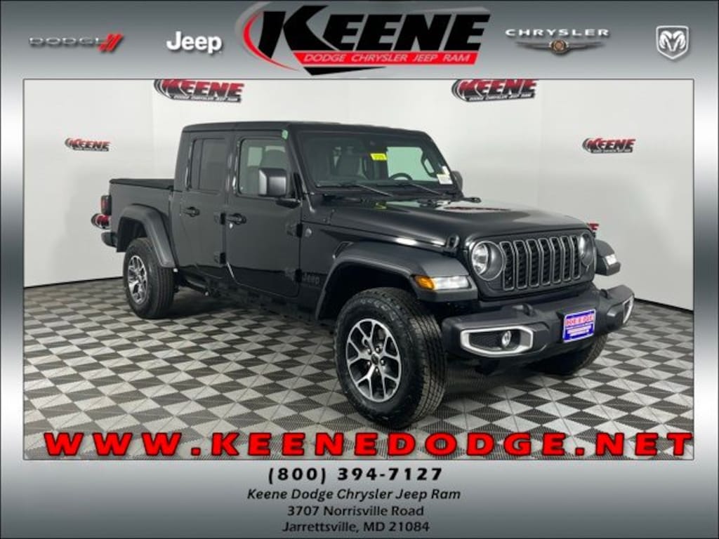 New 2025 Jeep Gladiator SPORT S 4X4 Pickup