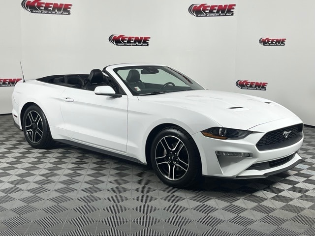 Used 2021 Ford Mustang EcoBoost Premium with VIN 1FATP8UH3M5116153 for sale in Jarrettsville, MD