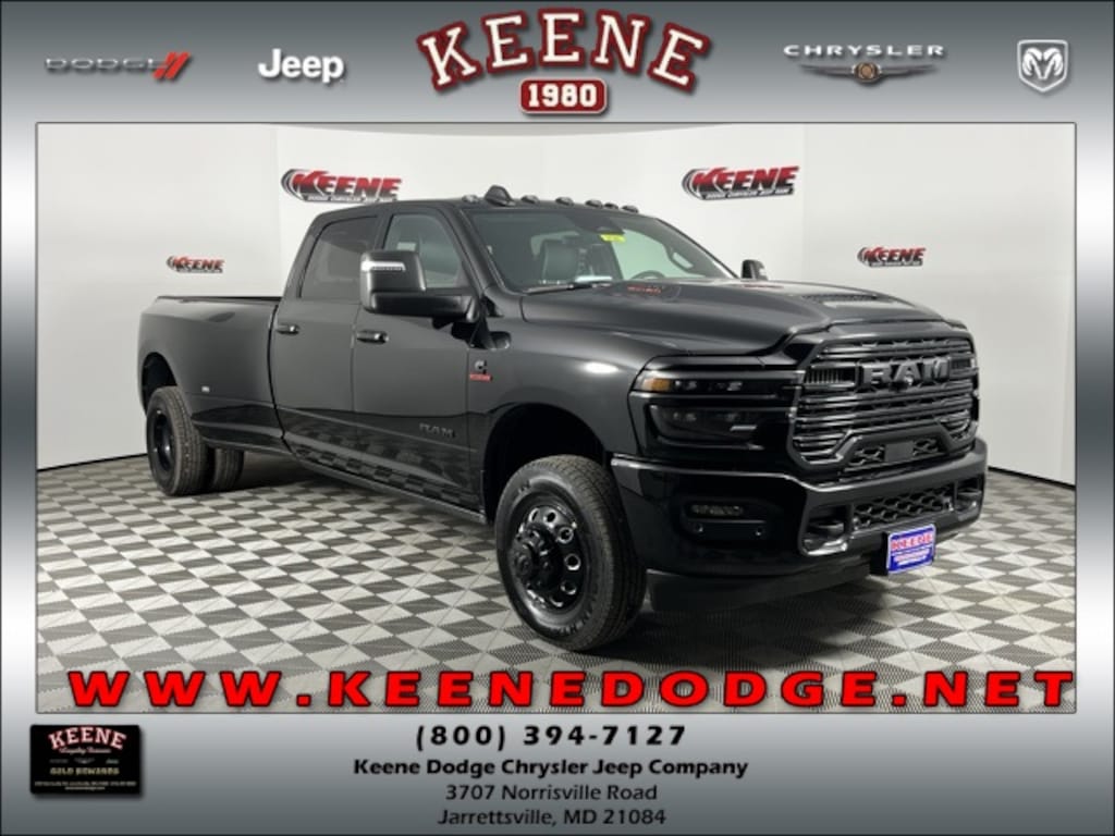 New 2026 Ram 3500 LARAMIE CREW CAB 4X4 8' BOX Pickup