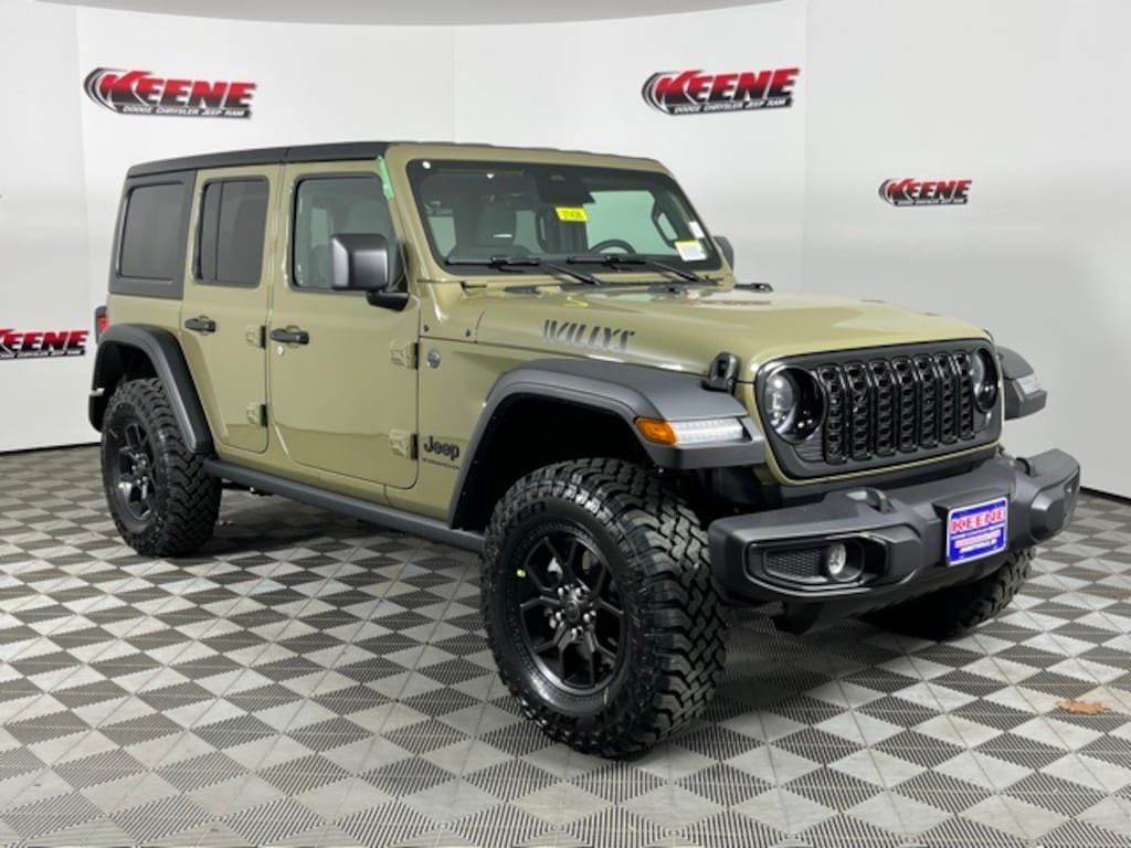 New 2026 Jeep Wrangler 4-DOOR WILLYS Sport Utility