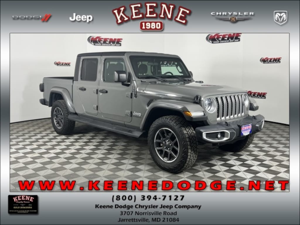 Used 2020 Jeep Gladiator Overland Truck