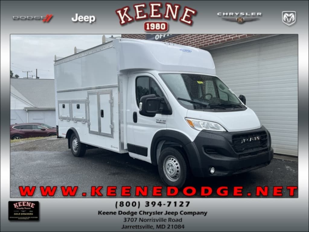 New 2025 Ram ProMaster PROMASTER 3500 TRADESMAN CUTAWAY 159' WB / 104' CA Cab/Chassis
