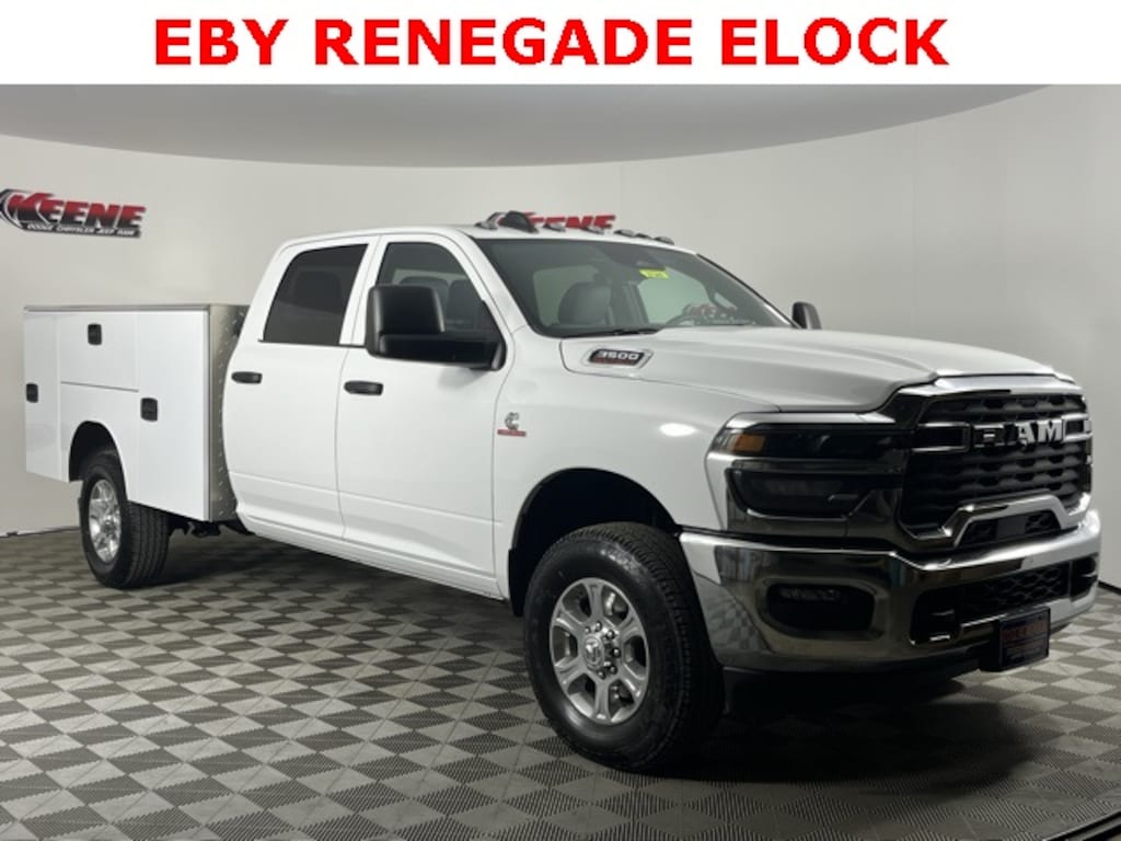 New 2025 Ram 3500 Chassis Cab 3500 TRADESMAN CREW CAB CHASSIS 4X4 60' CA Pickup