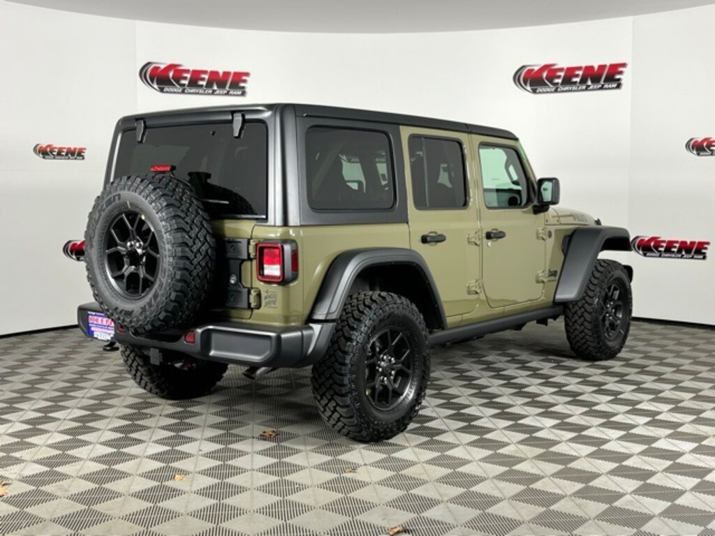 New 2026 Jeep Wrangler 4-DOOR WILLYS Sport Utility
