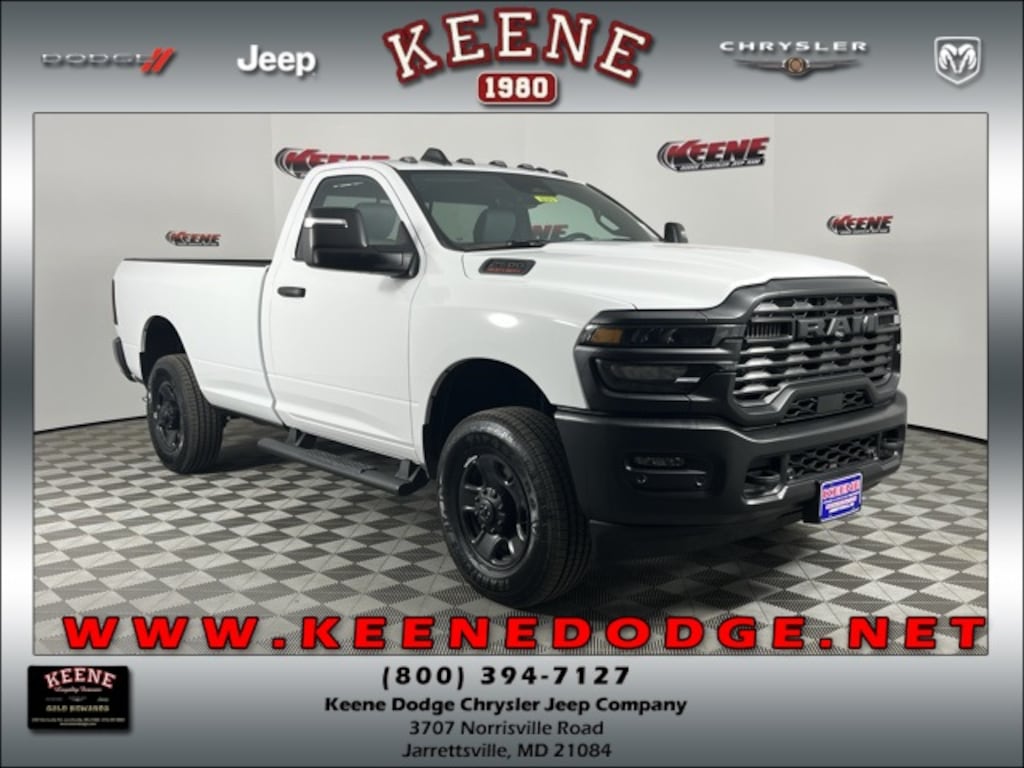 New 2026 Ram 2500 TRADESMAN REGULAR CAB 4X4 8' BOX Pickup
