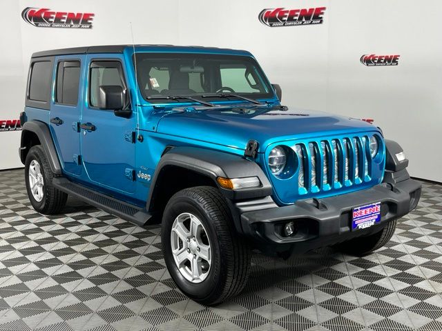 Used 2020 Jeep Wrangler Unlimited Sport S with VIN 1C4HJXDM7LW270012 for sale in Jarrettsville, MD