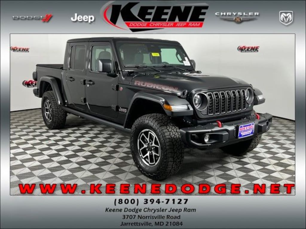 New 2026 Jeep Gladiator RUBICON X 4X4 Pickup