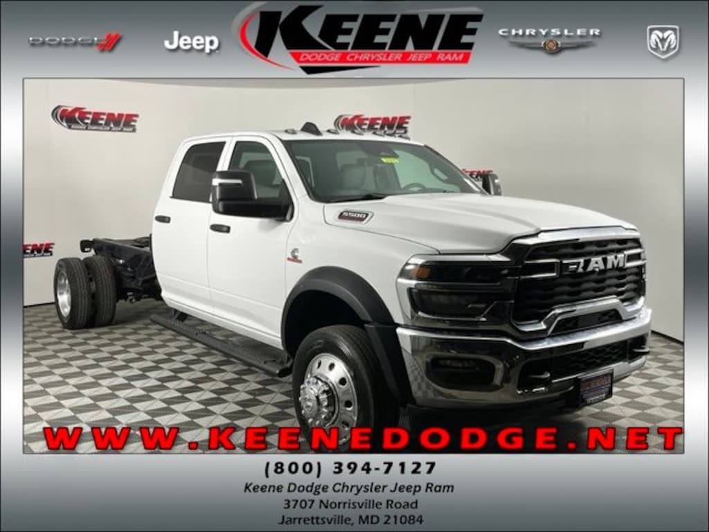 New 2026 Ram 5500 TRADESMAN CHASSIS CREW CAB 4X4 84' CA Pickup