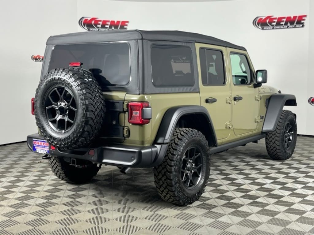 New 2026 Jeep Wrangler 4-DOOR WILLYS Sport Utility