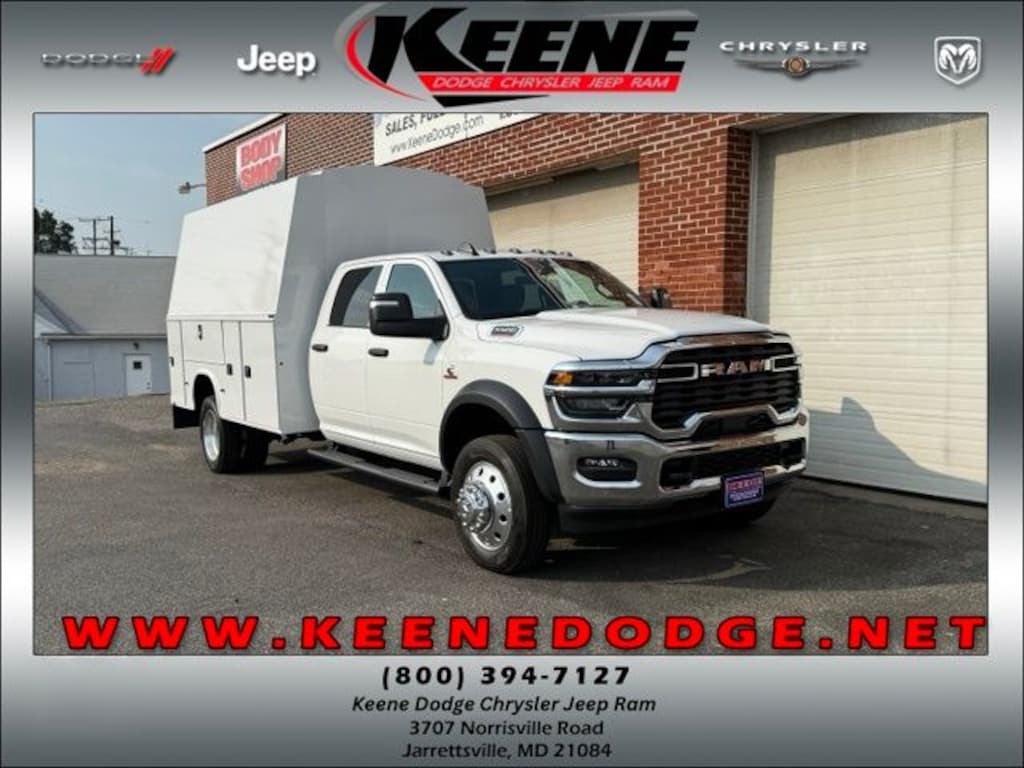 New 2026 Ram 5500 TRADESMAN CHASSIS CREW CAB 4X4 84' CA Pickup