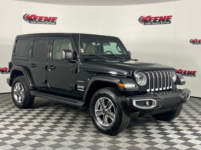 Used 2021 Jeep Wrangler Unlimited Sahara with VIN 1C4HJXEG2MW547840 for sale in Jarrettsville, MD