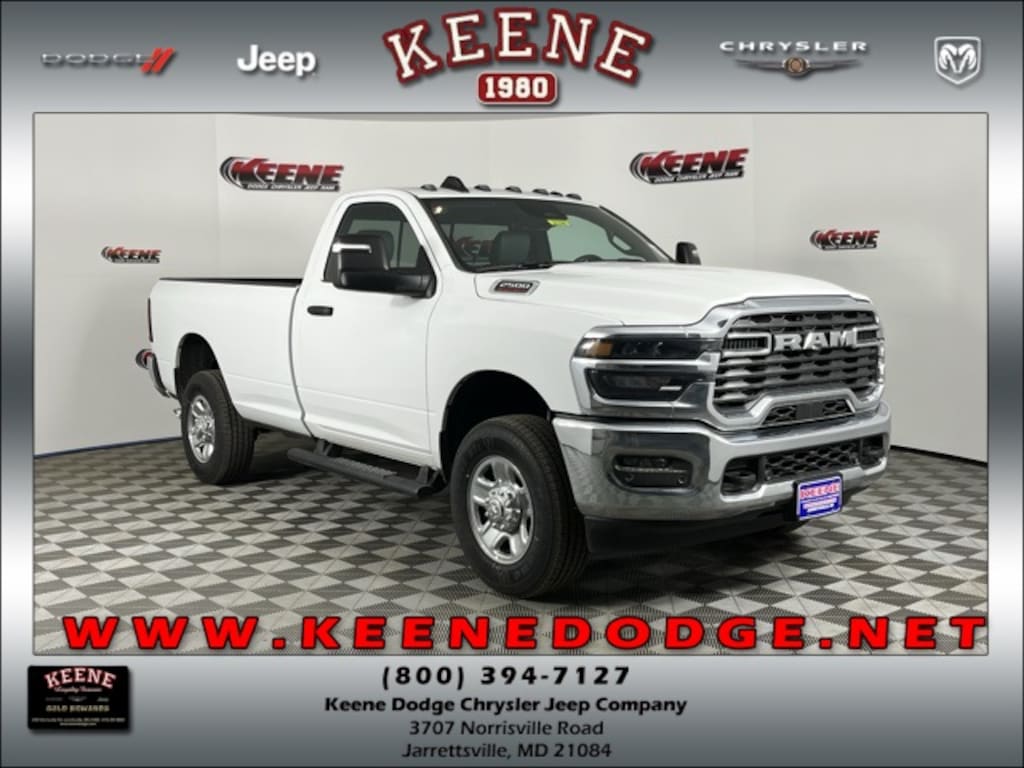 New 2026 Ram 2500 TRADESMAN REGULAR CAB 4X4 8' BOX Pickup