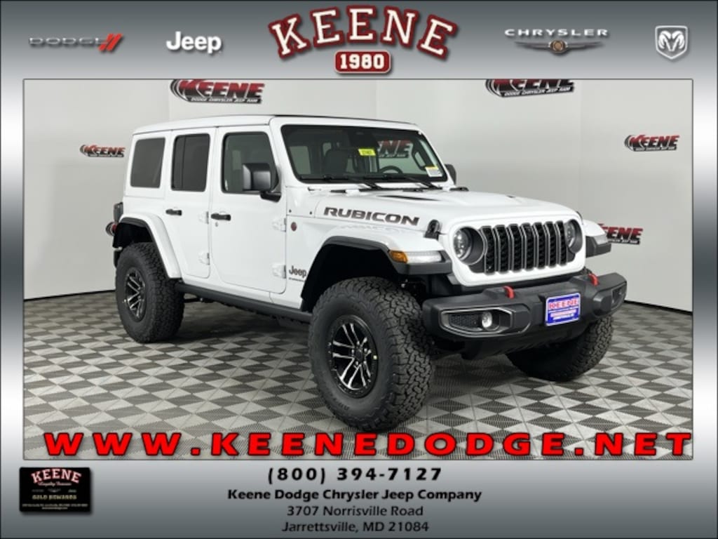 New 2026 Jeep Wrangler 4-DOOR RUBICON Sport Utility