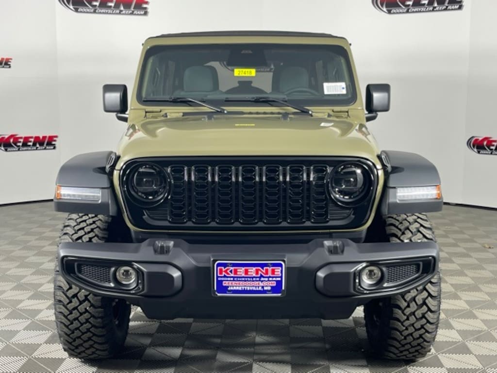 New 2026 Jeep Wrangler 4-DOOR WILLYS Sport Utility