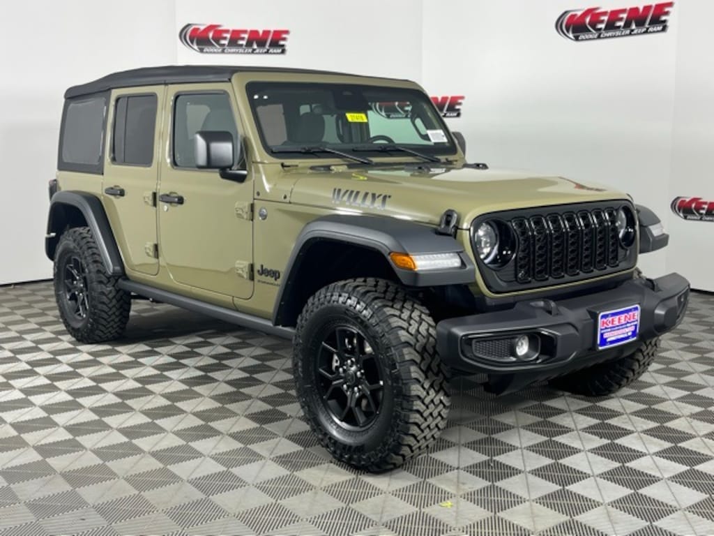 New 2026 Jeep Wrangler 4-DOOR WILLYS Sport Utility