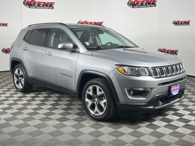 Used 2021 Jeep Compass Limited with VIN 3C4NJCCB5MT528224 for sale in Jarrettsville, MD