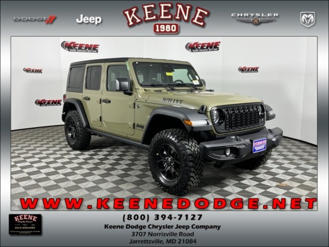 2026 Jeep Wrangler 4-DOOR WILLYS Sport Utility