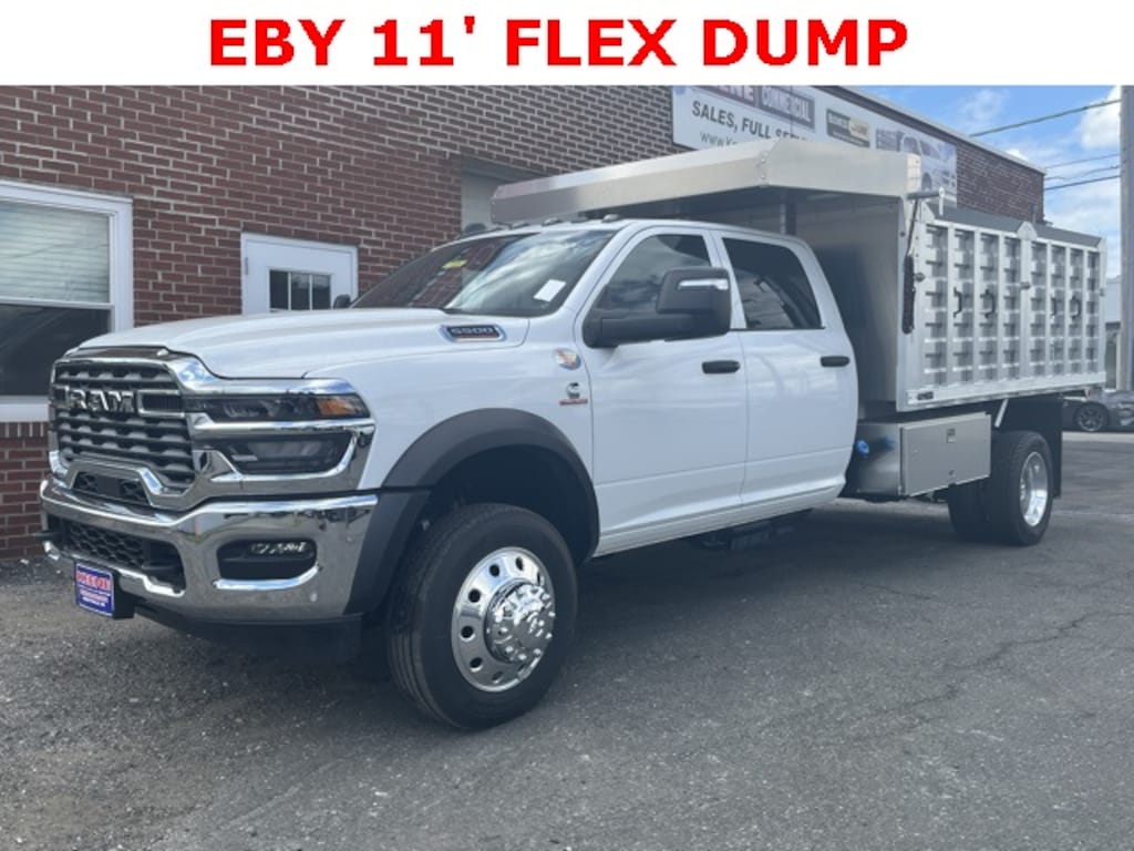 New 2025 Ram 5500 Chassis Cab 5500 TRADESMAN CHASSIS CREW CAB 4X4 84' CA Pickup