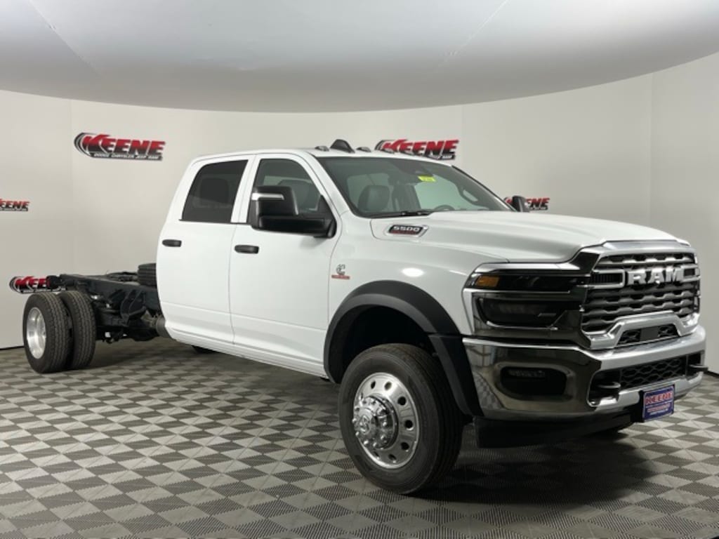 New 2026 Ram 5500 Chassis Cab 5500 TRADESMAN CHASSIS CREW CAB 4X4 84' CA Pickup