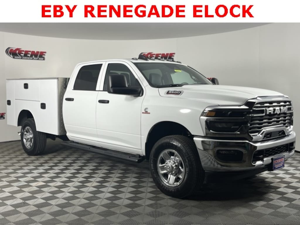 New 2025 Ram 3500 TRADESMAN CREW CAB 4X4 8' BOX Pickup
