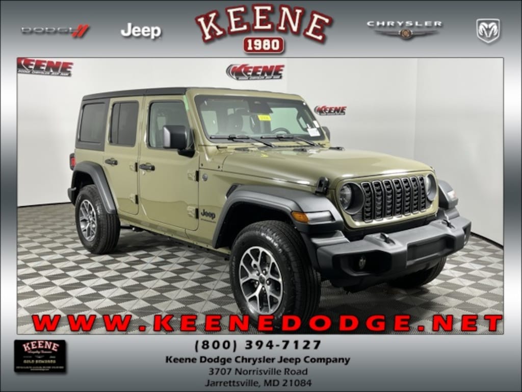 New 2026 Jeep Wrangler 4-DOOR SPORT S Sport Utility