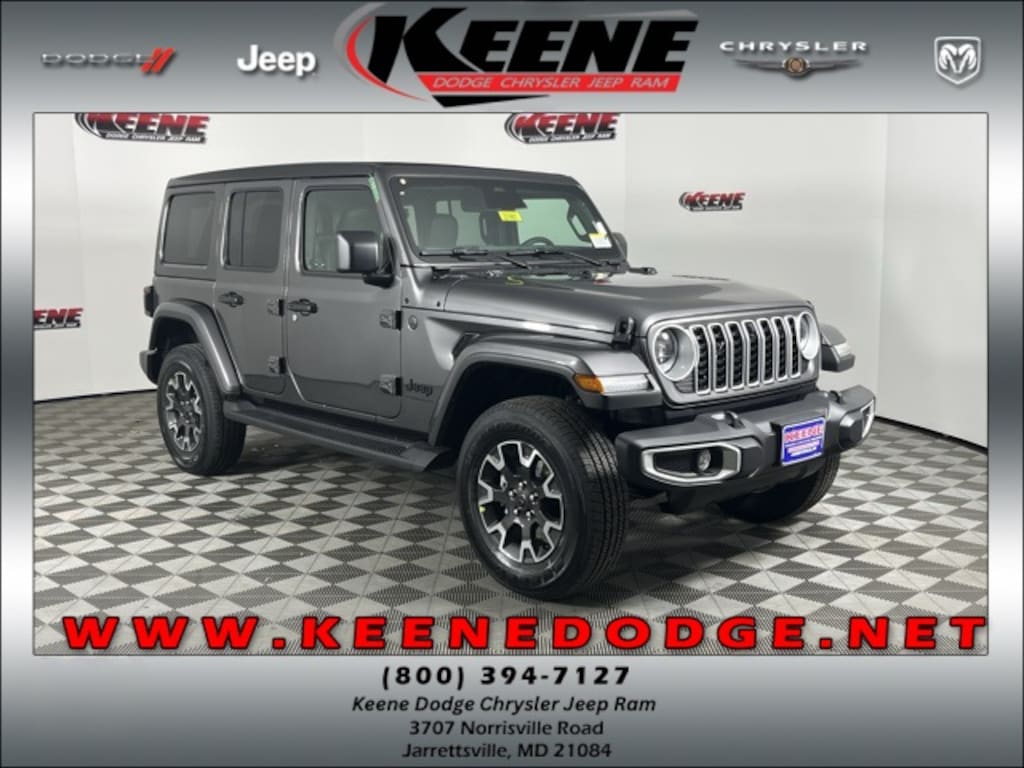 New 2026 Jeep Wrangler 4-DOOR SAHARA Sport Utility