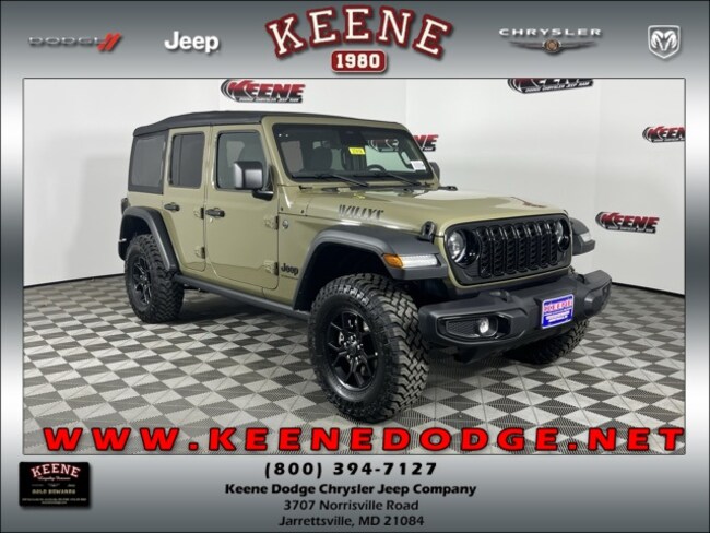 2026 Jeep Wrangler 4-DOOR WILLYS Sport Utility