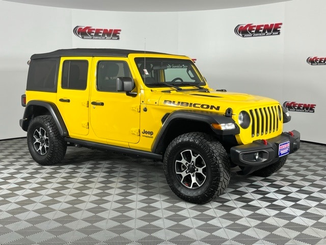 Used 2021 Jeep Wrangler Unlimited Rubicon with VIN 1C4HJXFNXMW636259 for sale in Jarrettsville, MD