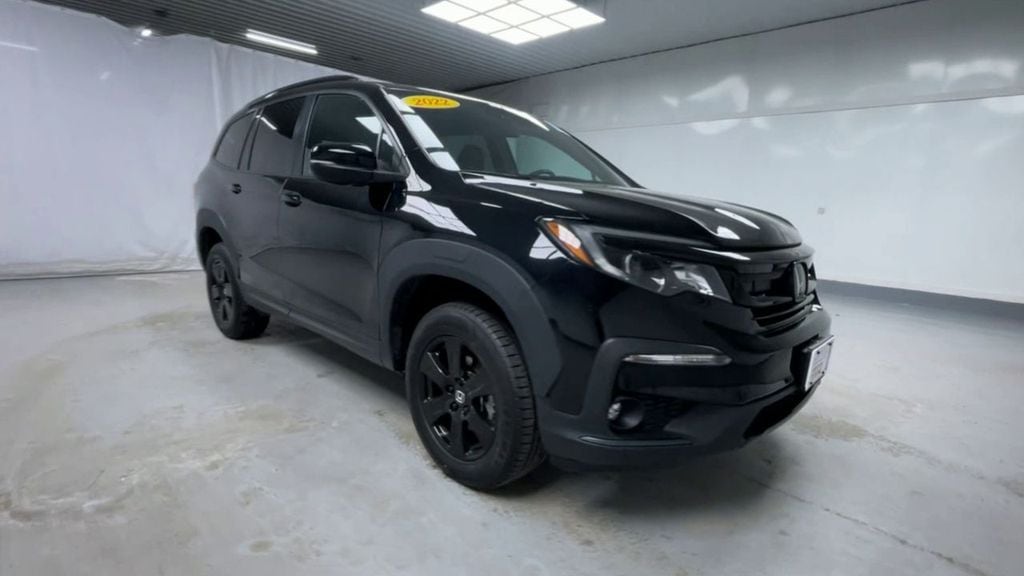 Used 2022 Honda Pilot TrailSport with VIN 5FNYF6H81NB037873 for sale in Swanzey, NH