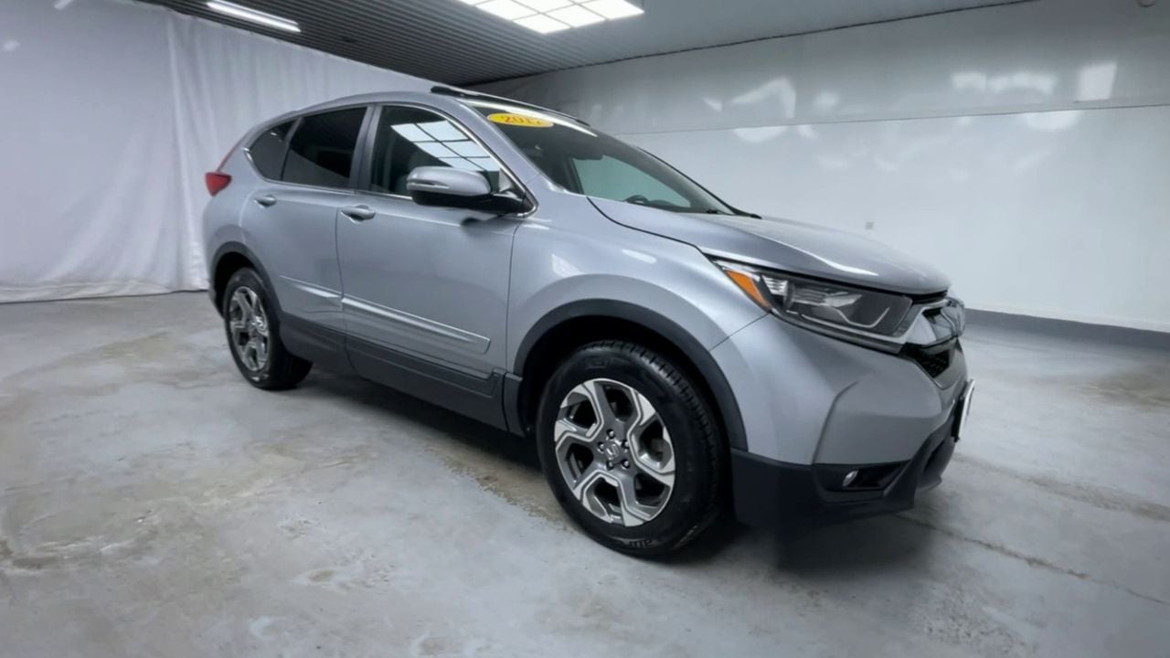 Used 2017 Honda CR-V EX-L with VIN 5J6RW2H84HL068057 for sale in Swanzey, NH
