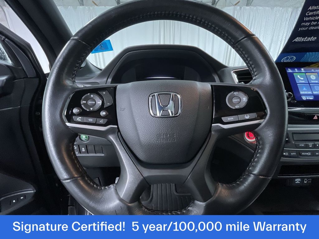 Certified 2021 Honda Passport EX-L with VIN 5FNYF8H53MB043125 for sale in Swanzey, NH