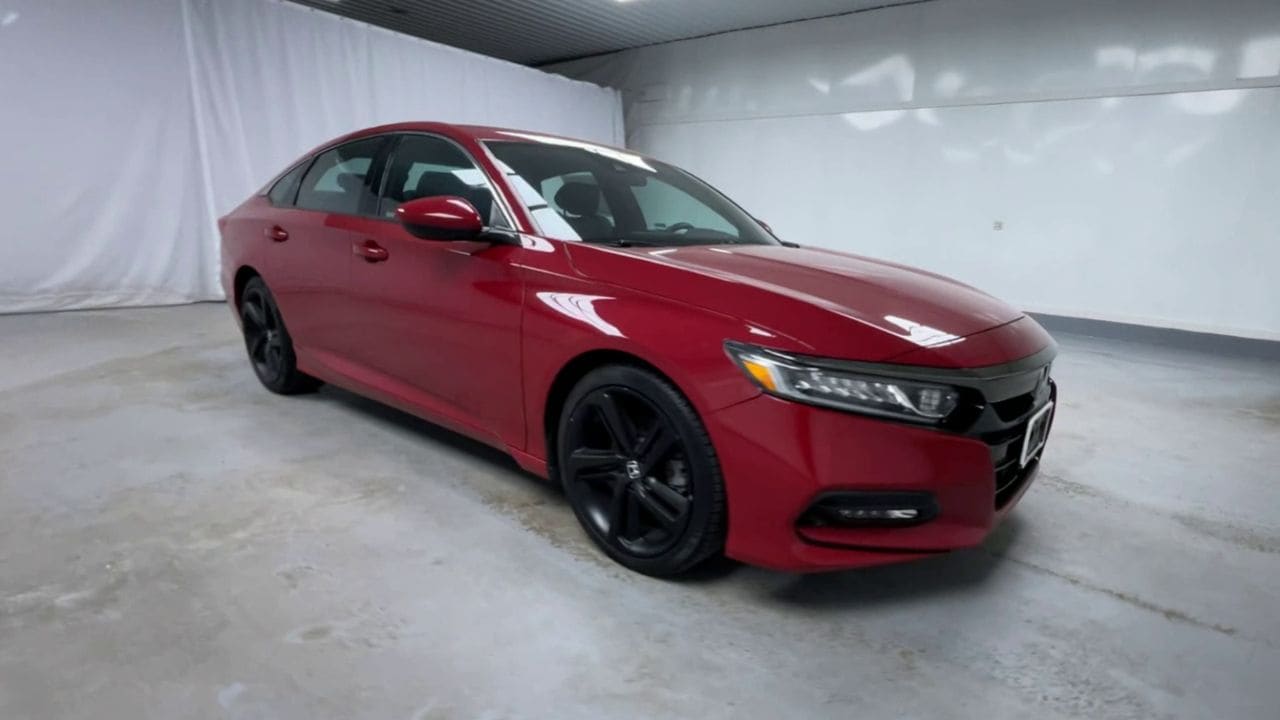 Used 2018 Honda Accord Sport with VIN 1HGCV1F38JA215449 for sale in Swanzey, NH