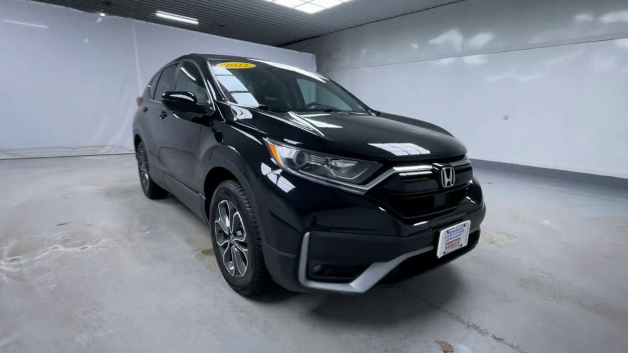 Used 2022 Honda CR-V EX with VIN 2HKRW2H51NH622098 for sale in Swanzey, NH