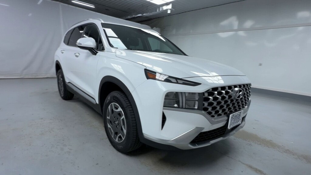 Used 2022 Hyundai Santa Fe Hybrid Blue SUV
