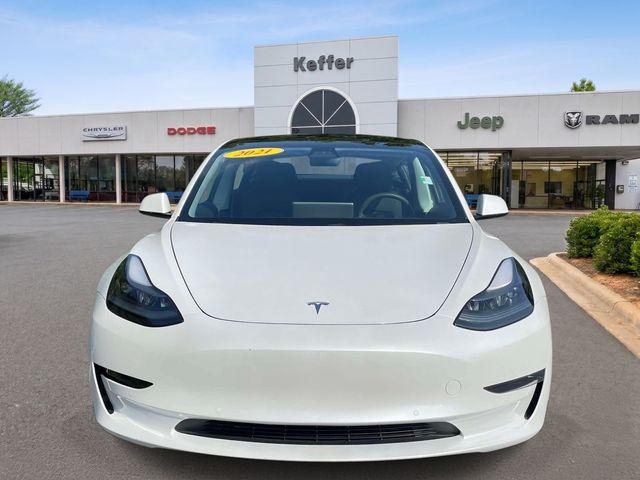 Used 2021 Tesla Model 3 Base with VIN 5YJ3E1EA0MF017328 for sale in Charlotte, NC