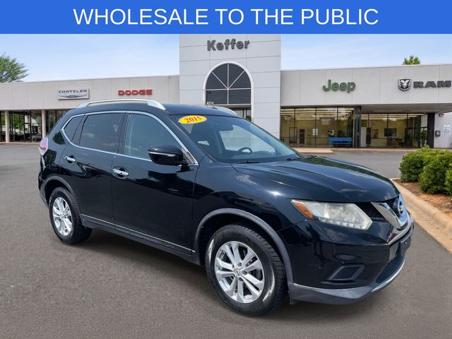 Used 2015 Nissan Rogue SV with VIN KNMAT2MV0FP529073 for sale in Charlotte, NC