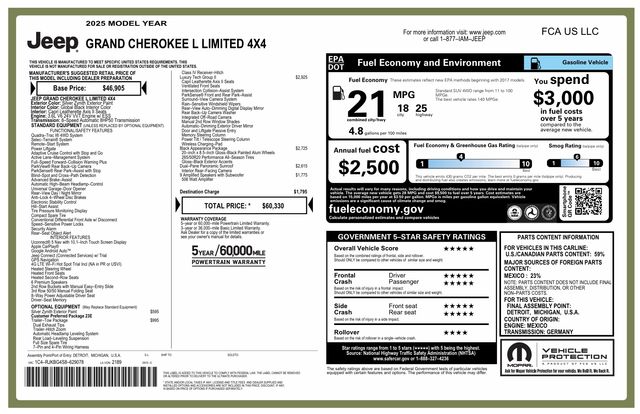 2025 Jeep Grand Cherokee L