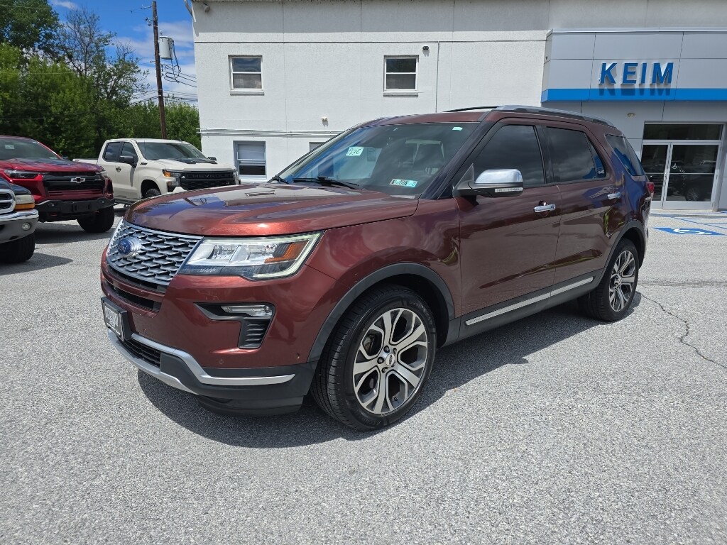 Used 2018 Ford Explorer Platinum SUV