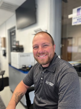 Staff member Jake Vaughan from c97d96655fd5