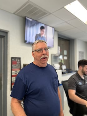 Staff member Rick Wentz from c97d96655fd5