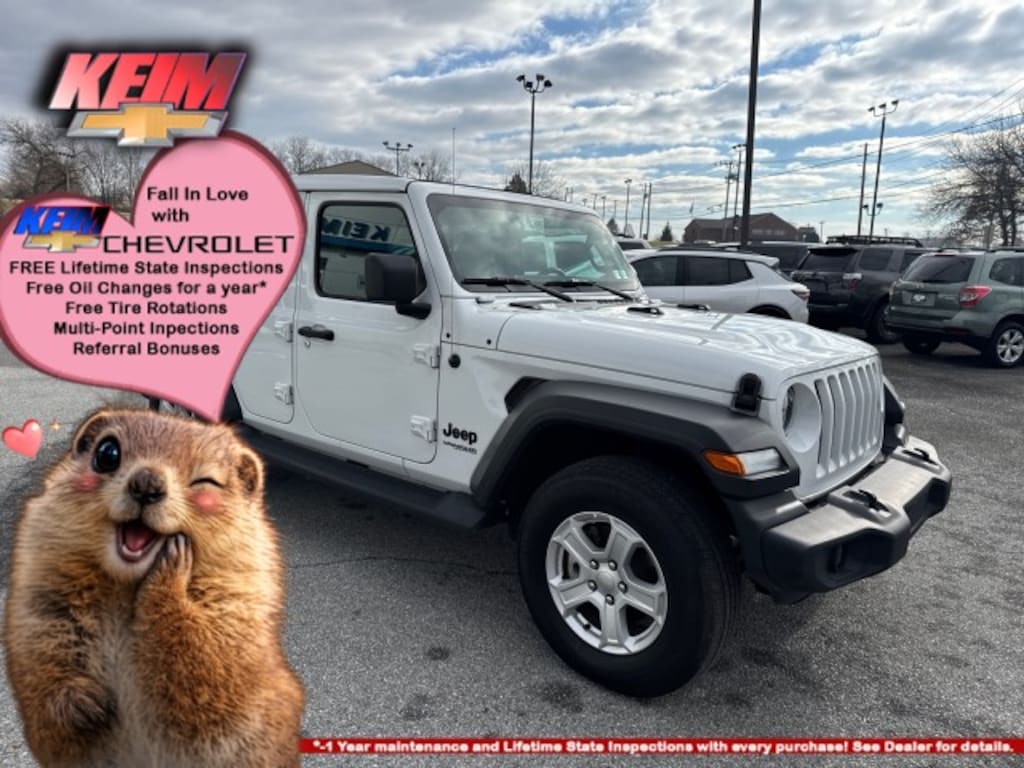 Used 2022 Jeep Wrangler Unlimited Sport S SUV