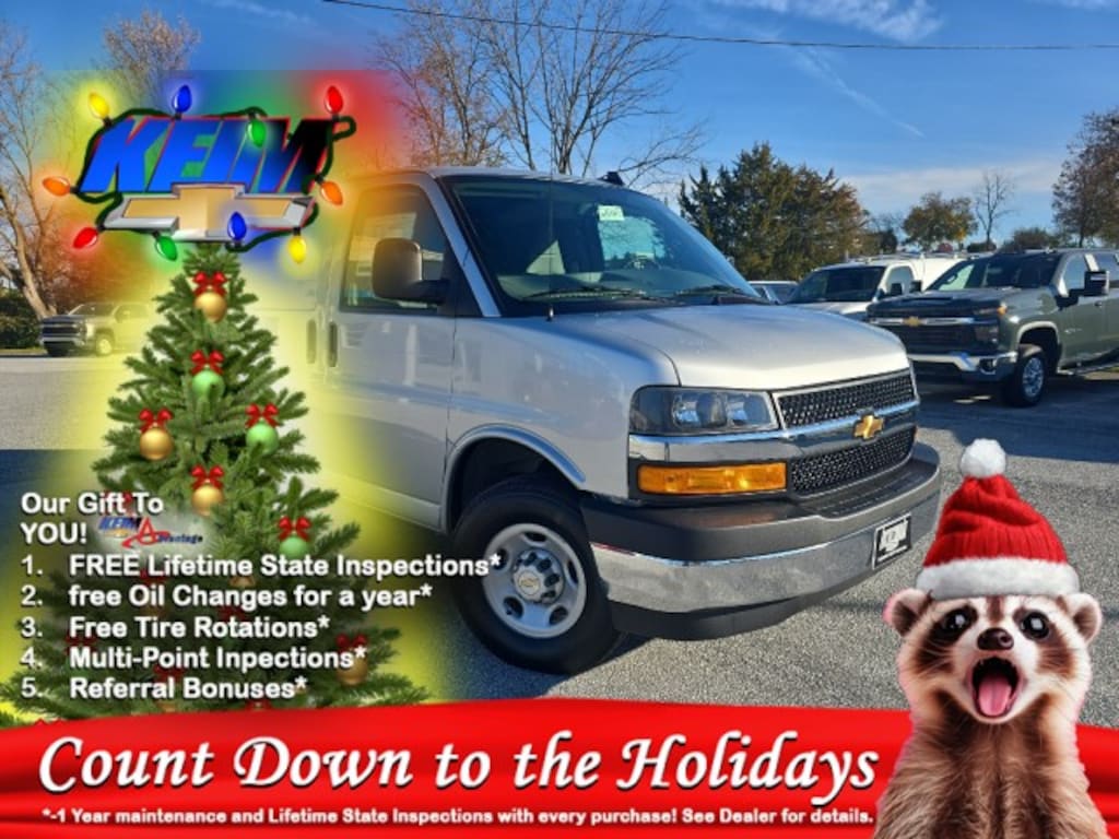 New 2025 Chevrolet Express Cargo 3500 WT Van