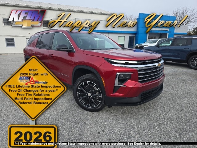 2026 Chevrolet Traverse LT's photo