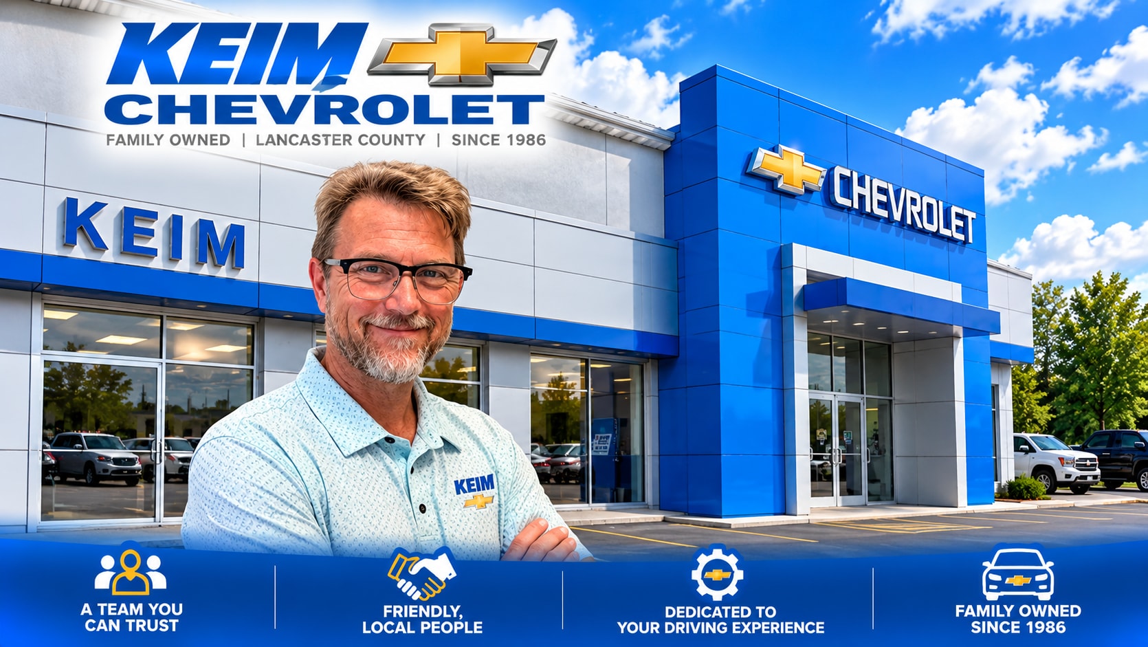 New Chevrolet trucks and SUVs near Lancaster Pennsylvania